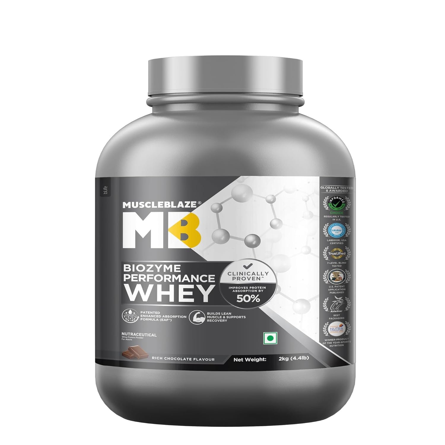 Pahalwan Supplements MuscleBlaze Biozyme Whey