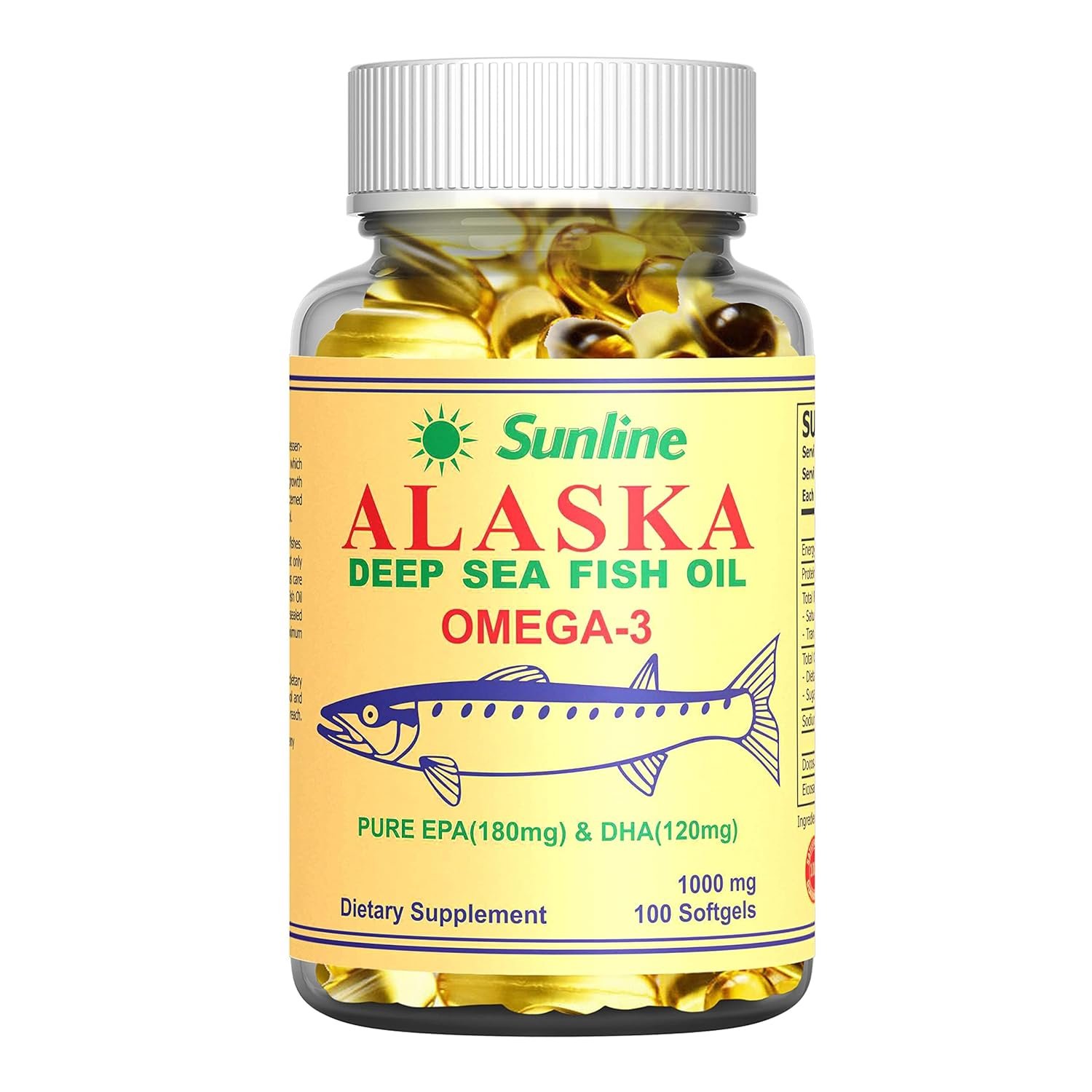 Pahalwan Supplements Sunline Alaska Fish Oil