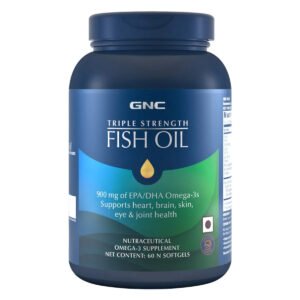 Pahalwan Supplements GNC fish oil 60C